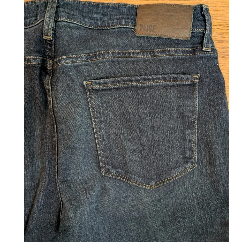 Paige Federal Slim Straight Jeans Mens 32x31 Cellar‎ Dark Wash M655521-2948